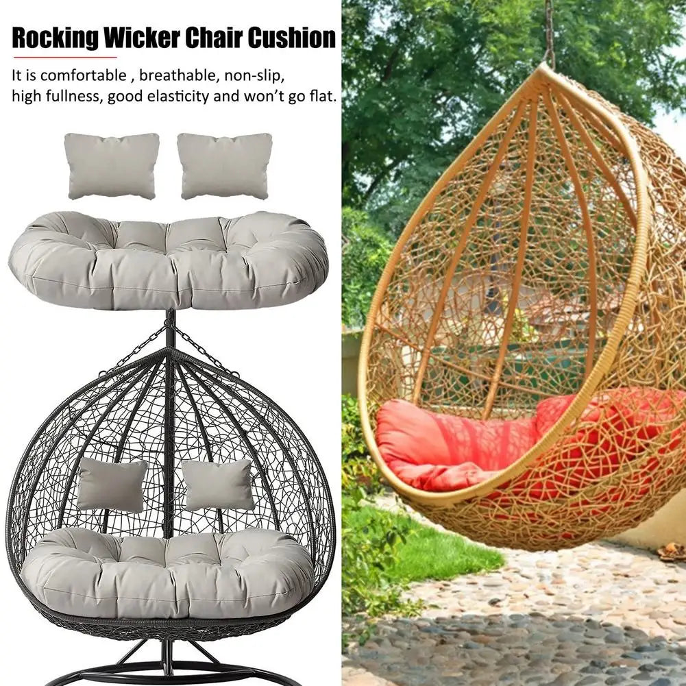 NNEOBA Garden Hanging Hammock Chair Cushion