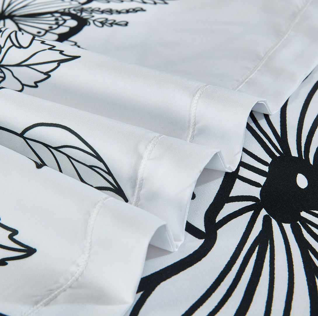 NNEDSZ Viene Floral Quilt Cover Set - Queen Size