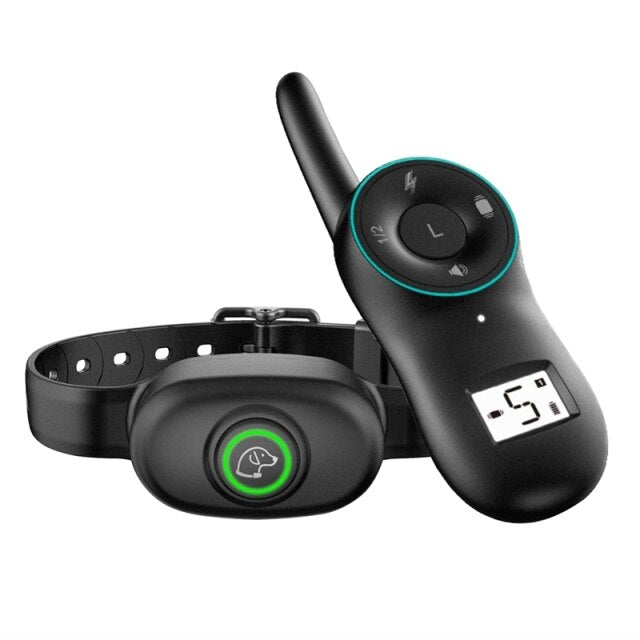 Pet Waterproof Training Collars Stop Barking Dog Rechargeable Ultrasonic Collars Pet Dog Anti Bark Collar Control Train
